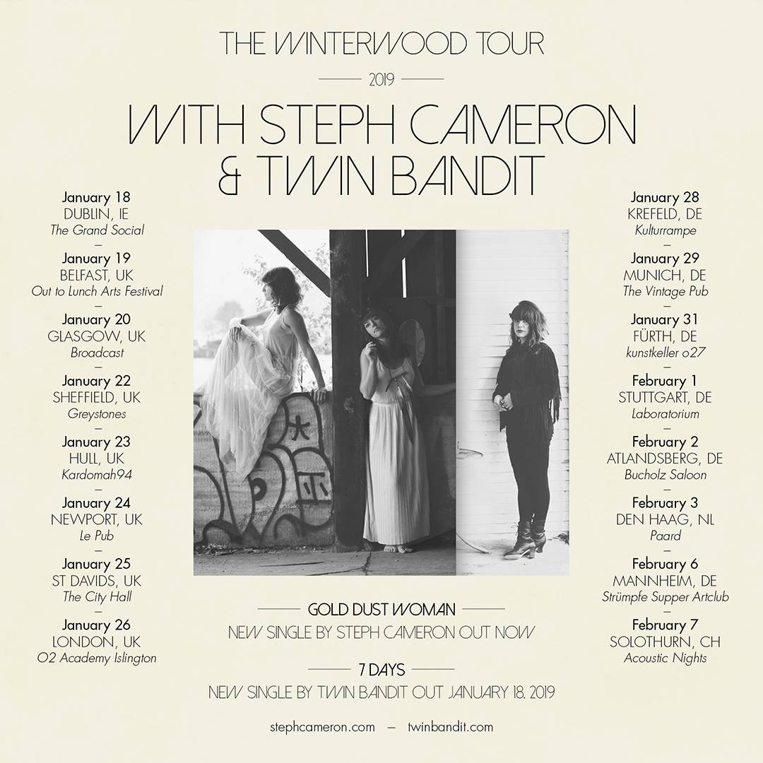 The Winterwood Tour: Twin Bandit and Steph Cameron joining forces